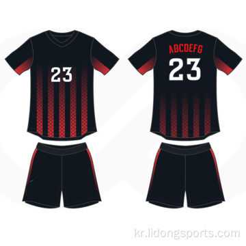 승화 인쇄 디자인 맞춤 알바니아 축구 유니폼